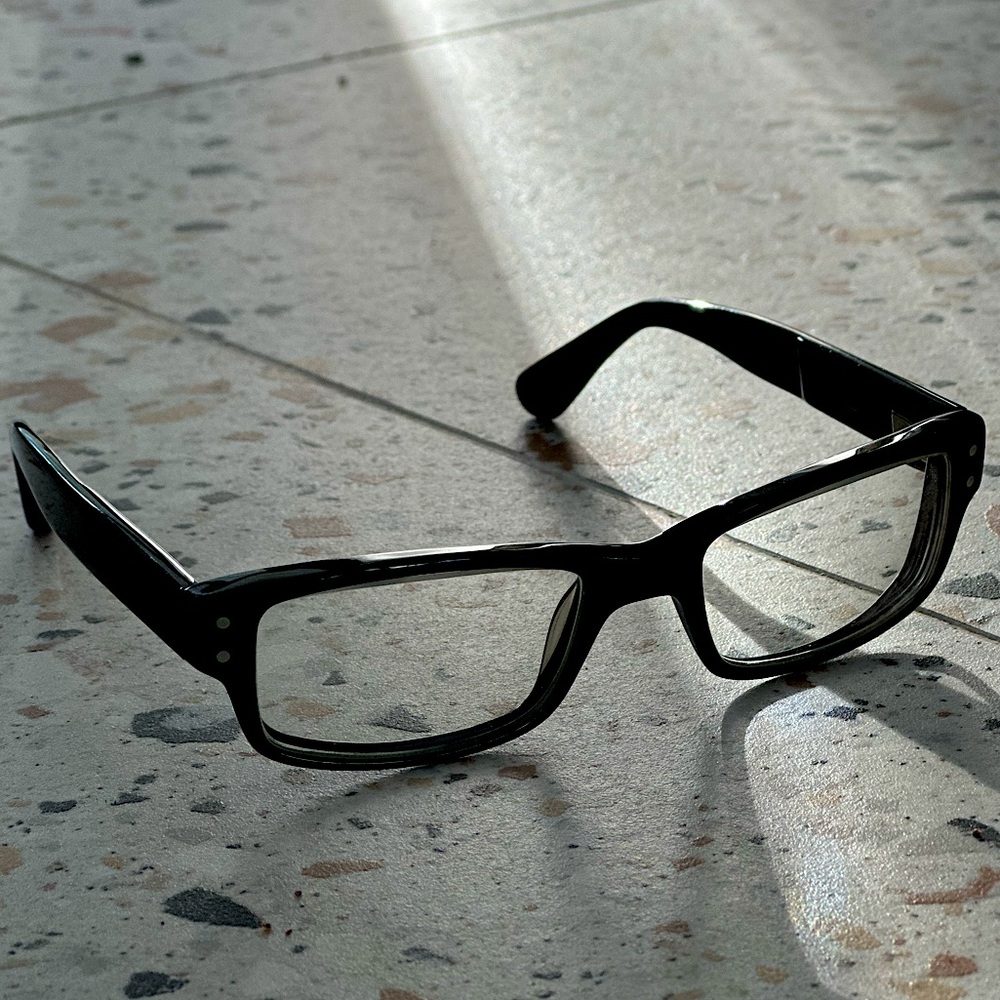 Hackett bespoke HEB 042 Black glasses